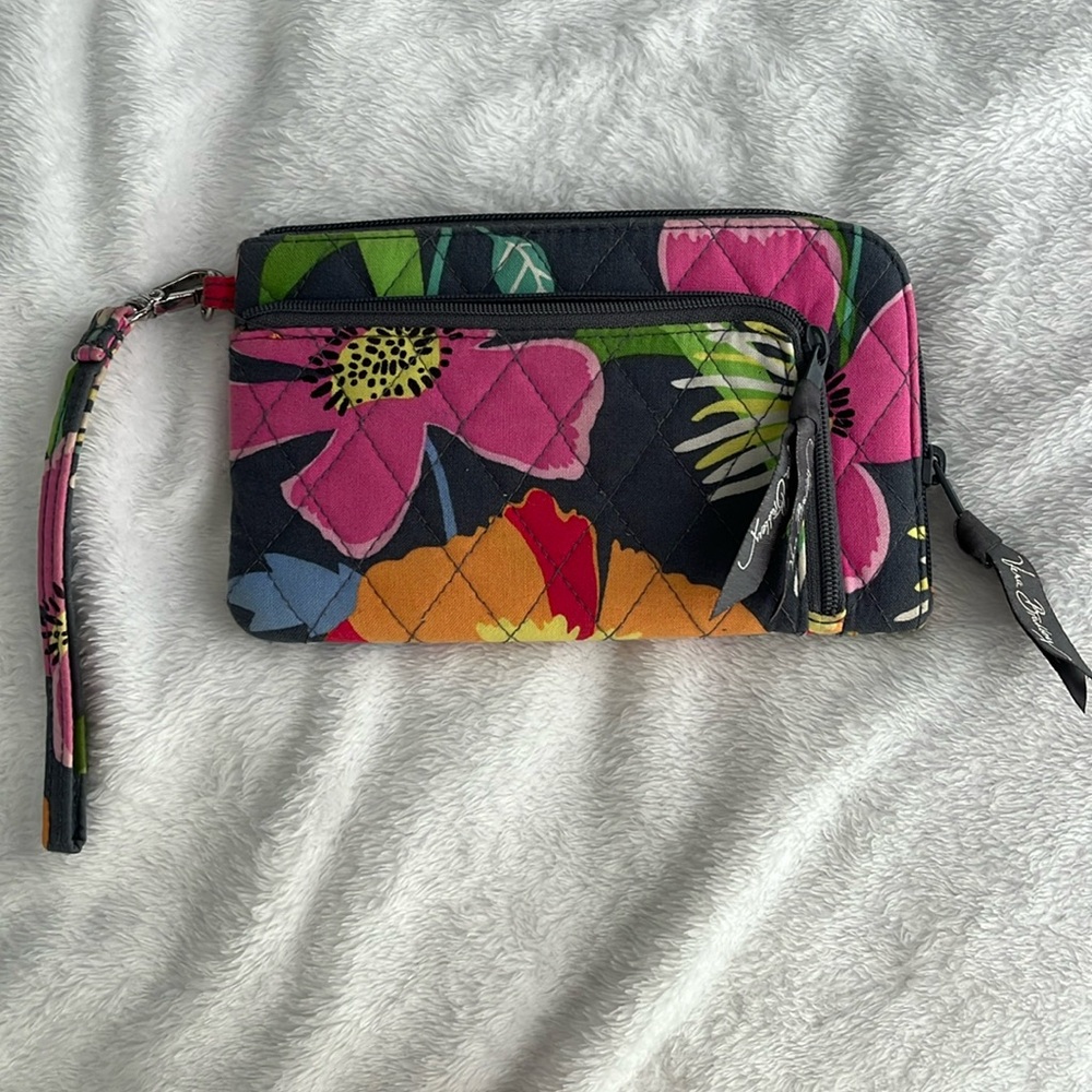 Vera Bradley Floral Wristlet